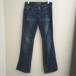 Women's Hudson Blue Jeans Size 28 - Bootcut, Medium wash, Stretch, Flap pockets